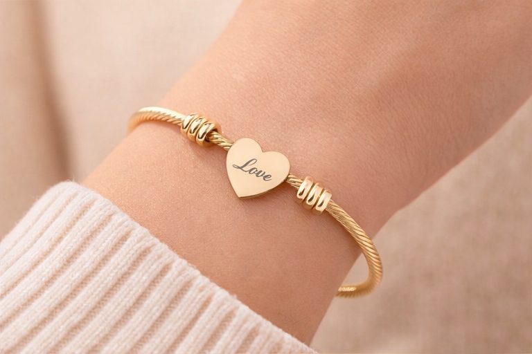 Engraved bracelet